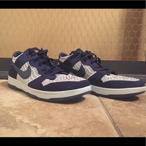 Nike Dunk Flyknit 917746-400 College Navy Size 12